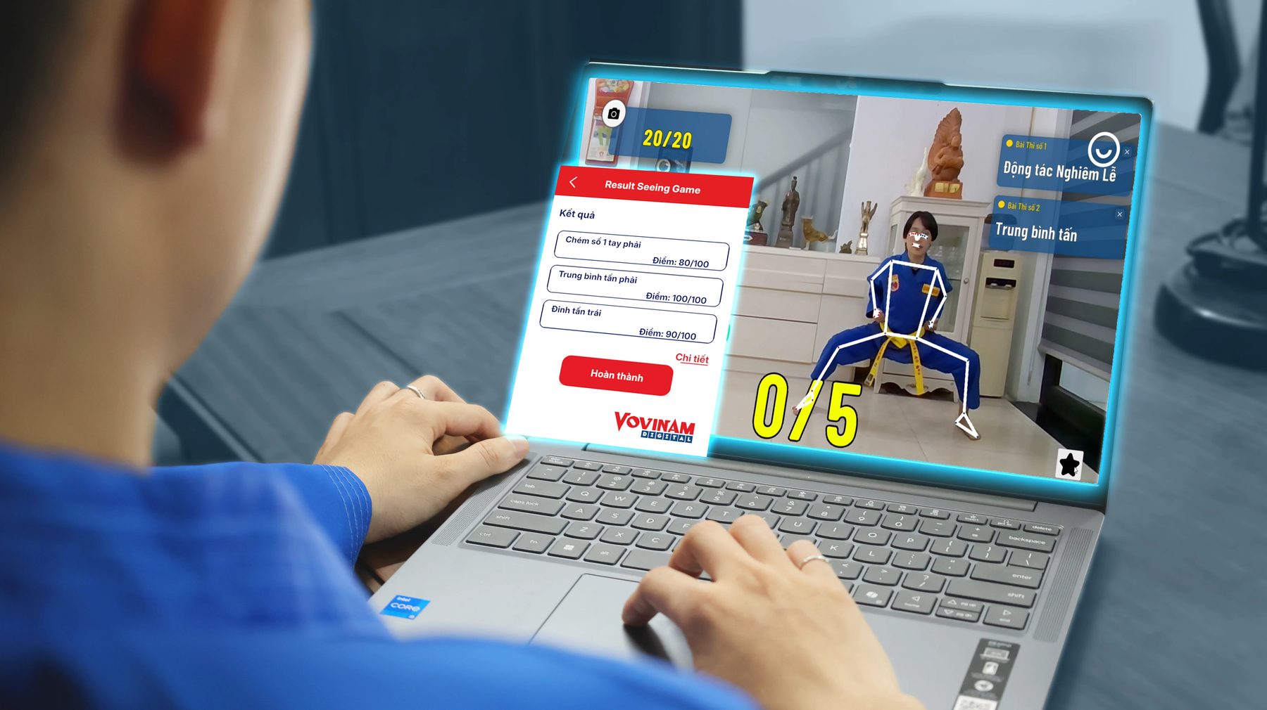 Vovinam Seeing phân tích động tác bằng AI