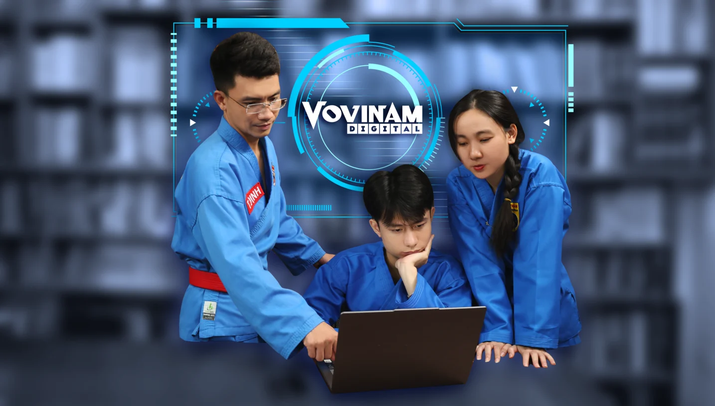 Sinh viên tập luyện Vovinam